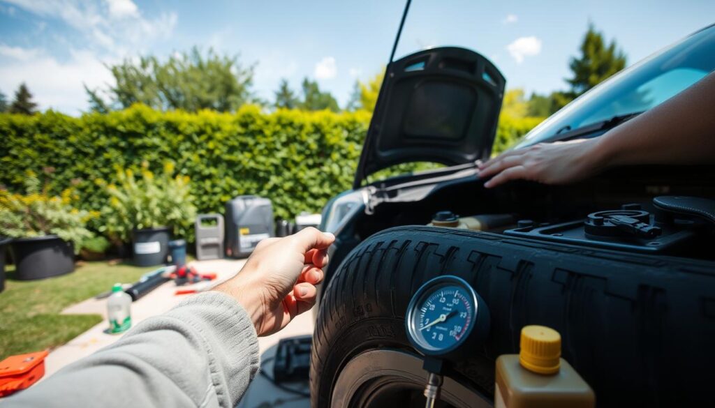 vehicle preparation